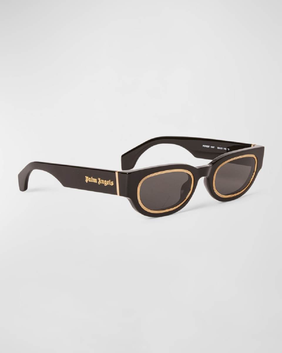 Pier Oval Acetate Sunglasses